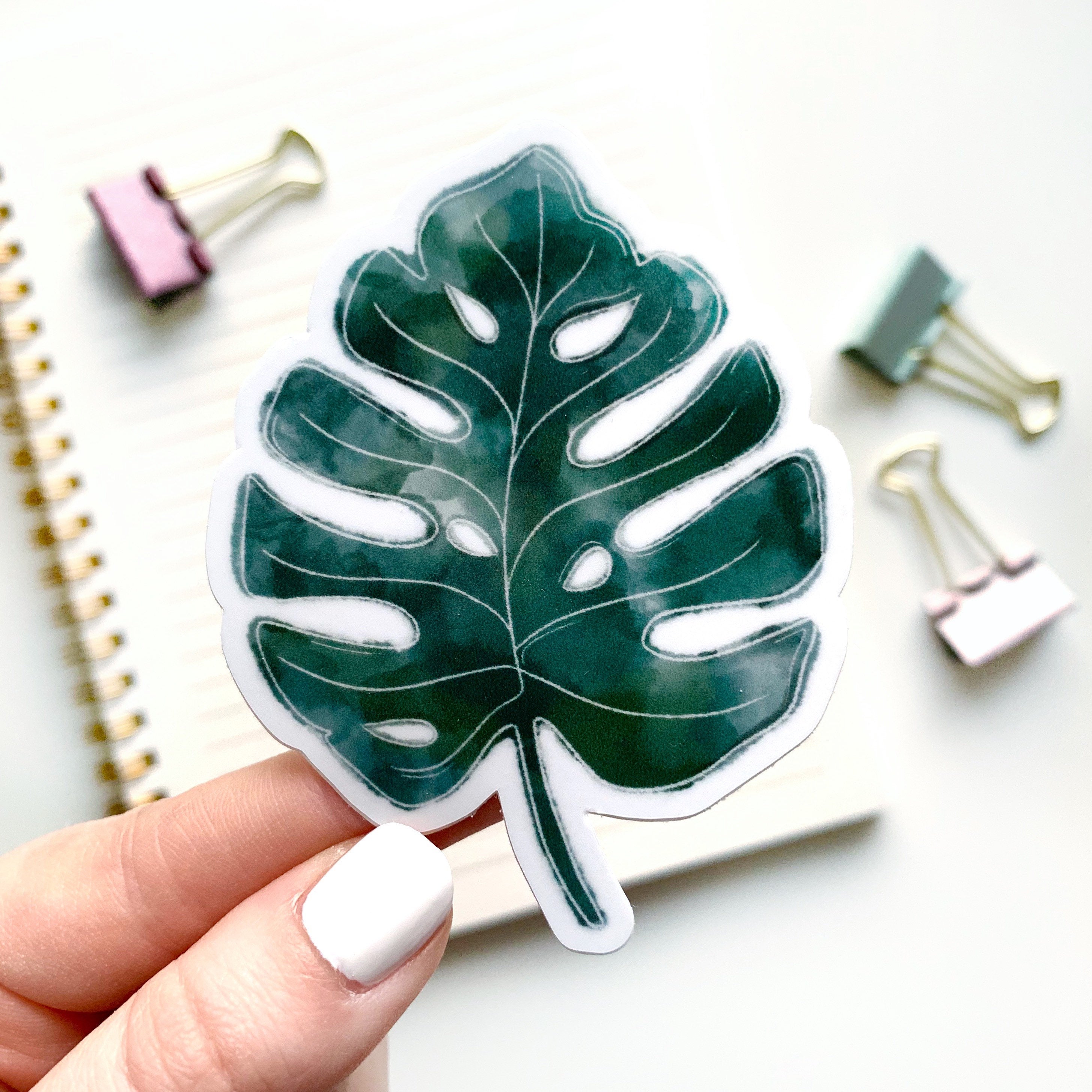 Waterproof Vinyl Sticker, 3x2.5"