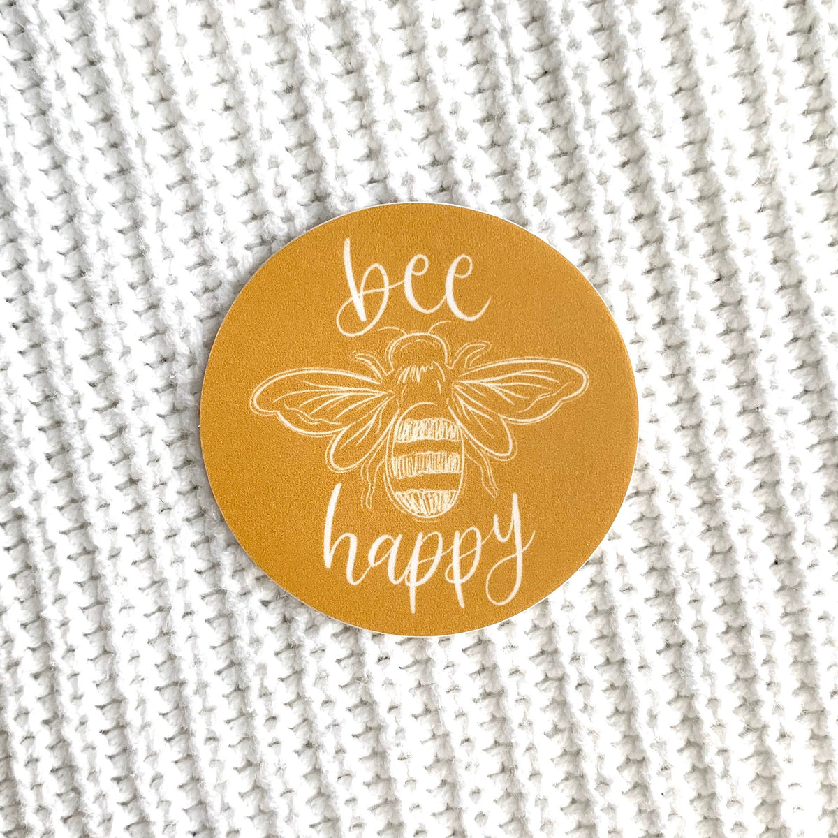 Waterproof Vinyl Sticker, 2x2"