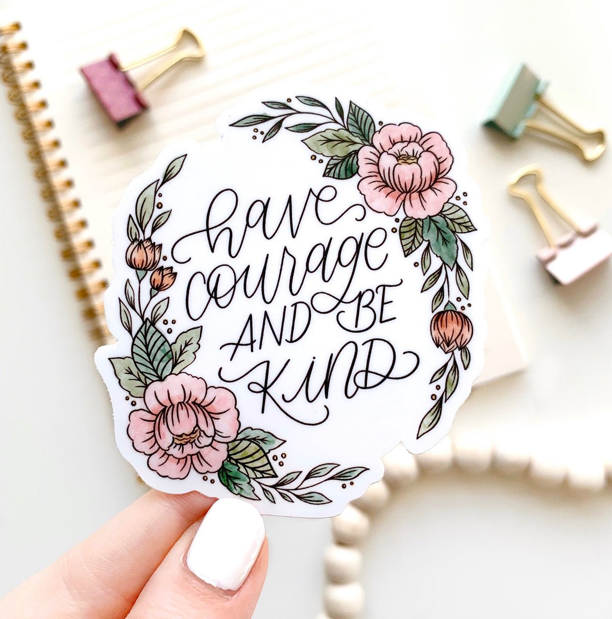 Waterproof Vinyl Sticker, 3x3"