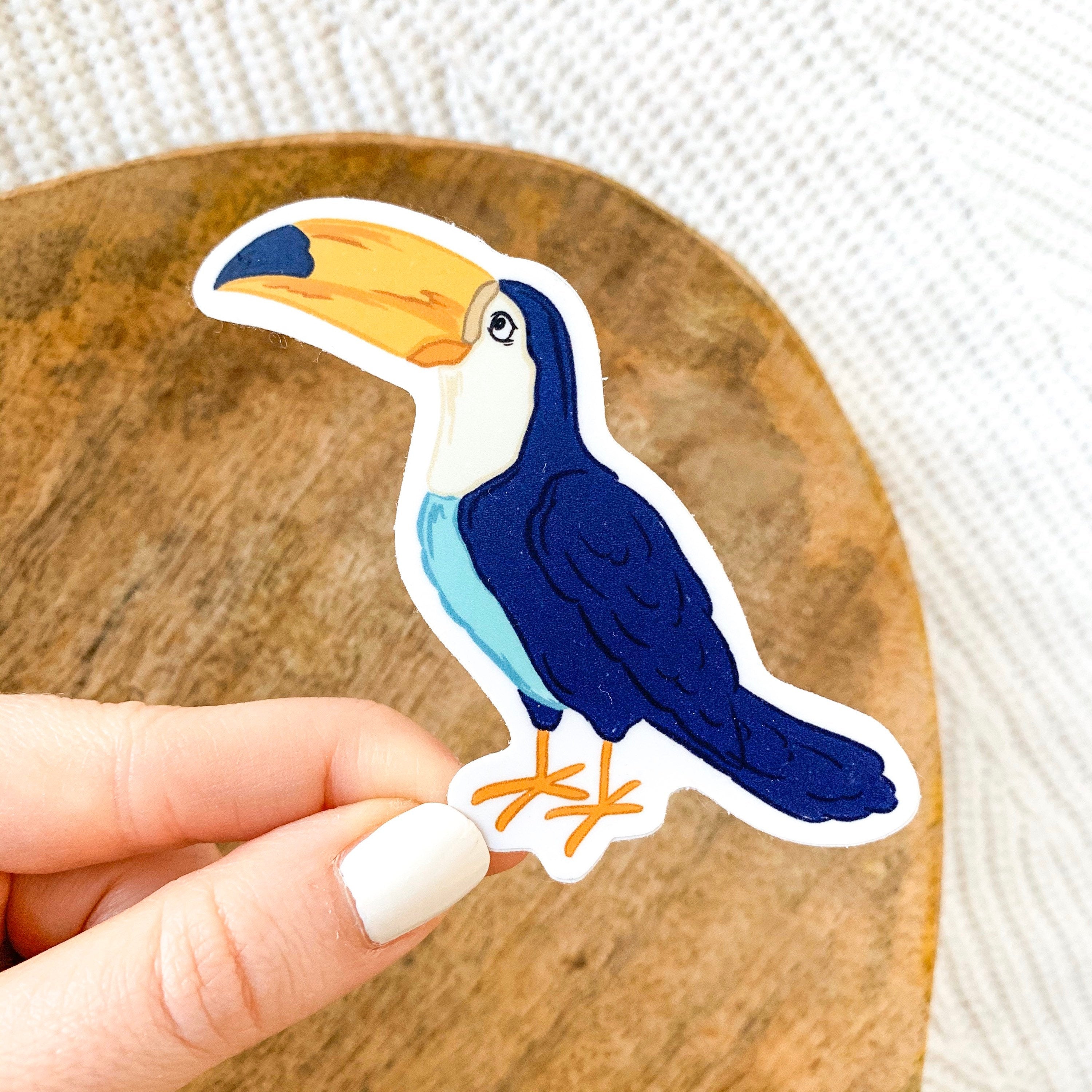 Waterproof Vinyl Sticker, 3.5x2.5"