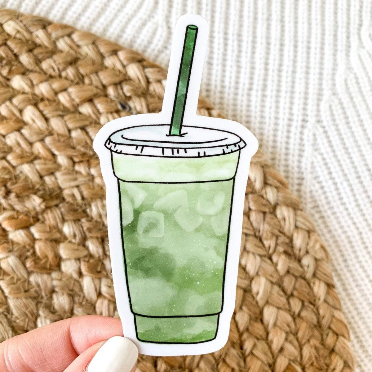 Waterproof Vinyl Sticker, 4x2"