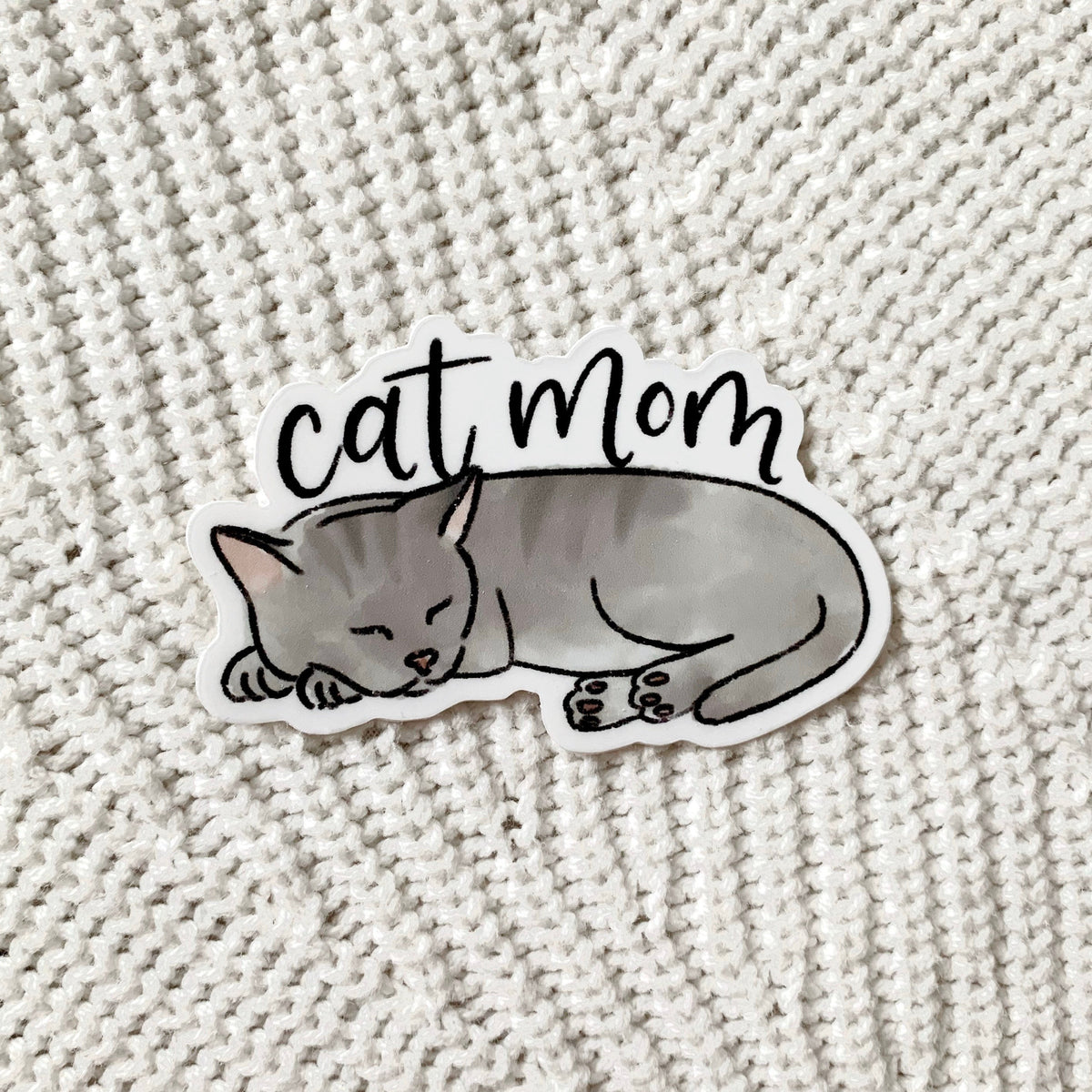 Waterproof Vinyl Sticker, 2x3"