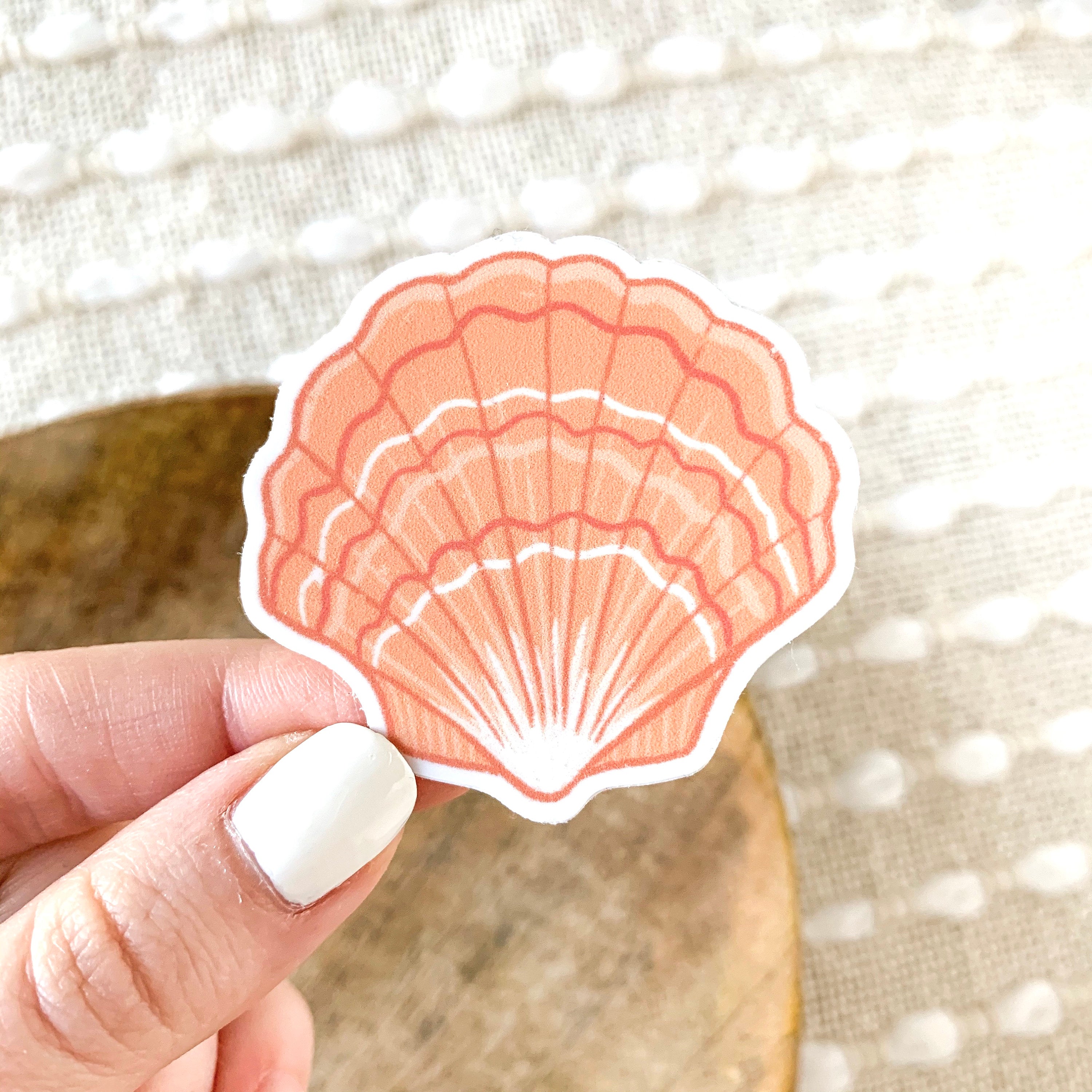 Waterproof Vinyl Sticker, 2x2"