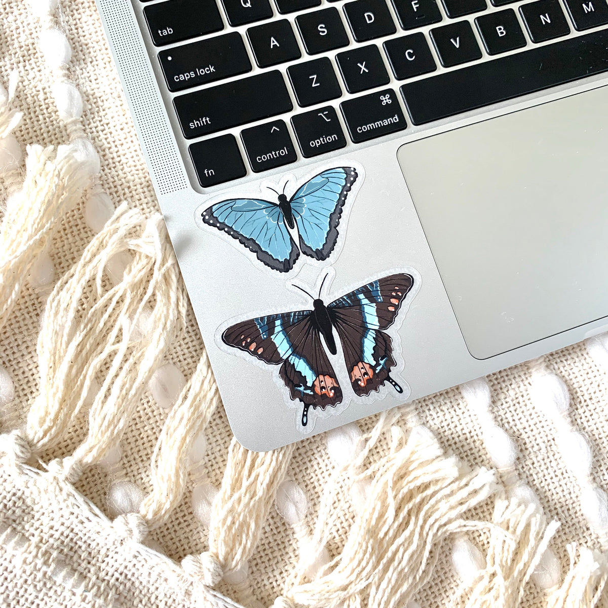 Clear Waterproof Vinyl Sticker, 2.5x1.5"