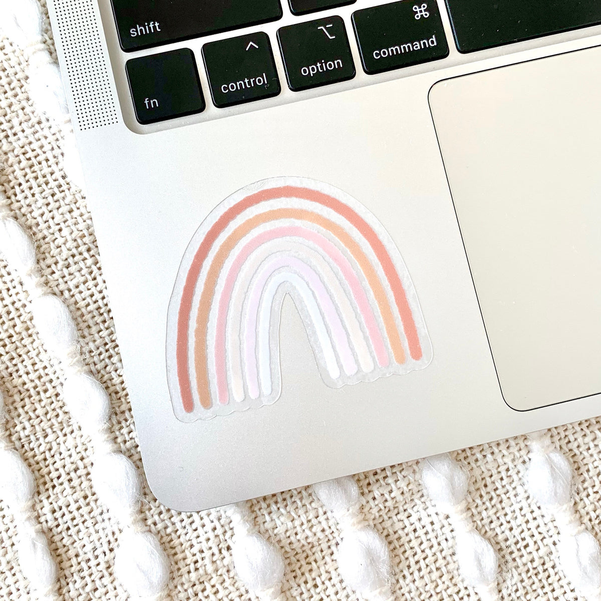 Clear Waterproof Vinyl Sticker, 2.5x2.5"