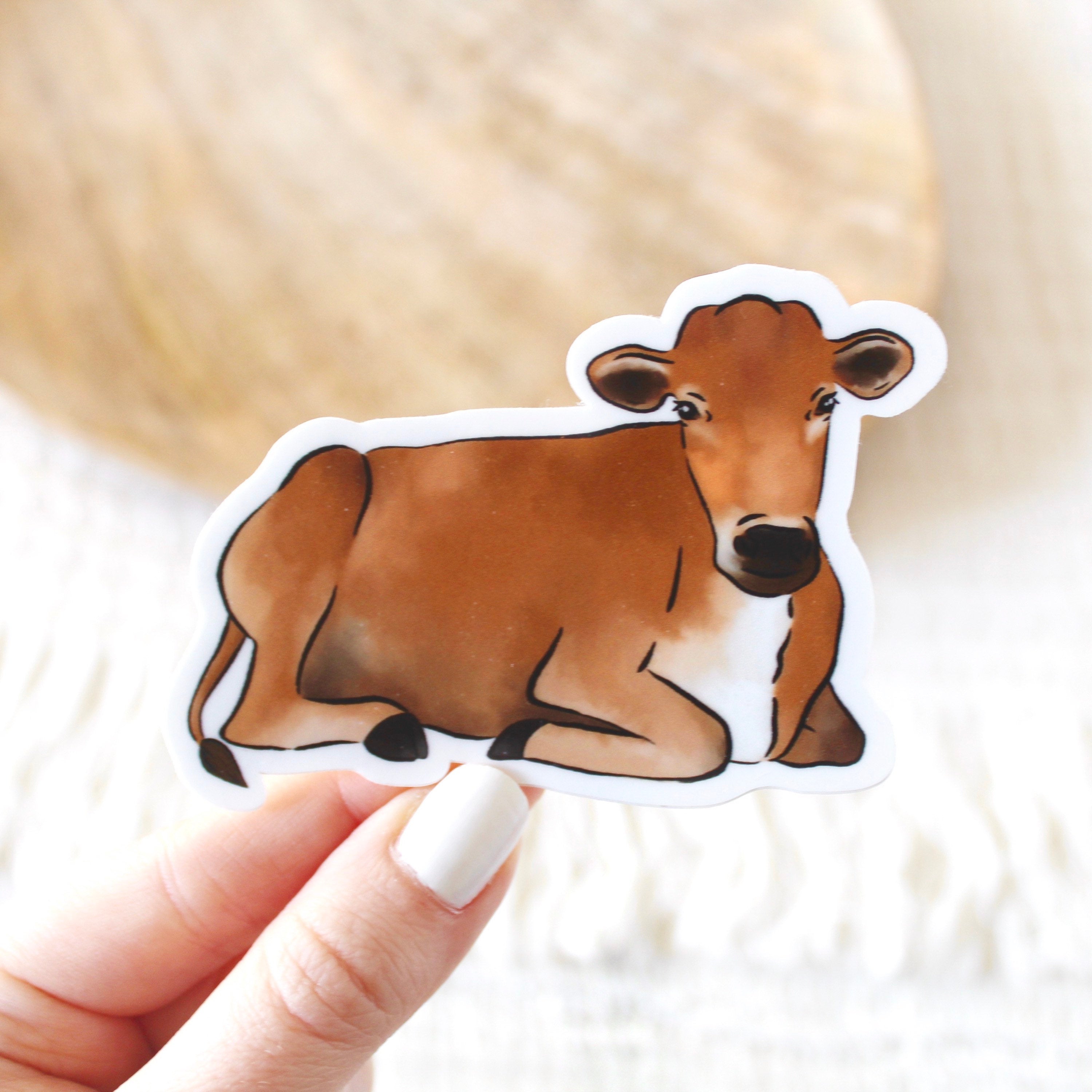 Waterproof Vinyl Sticker, 3.25x2.25"