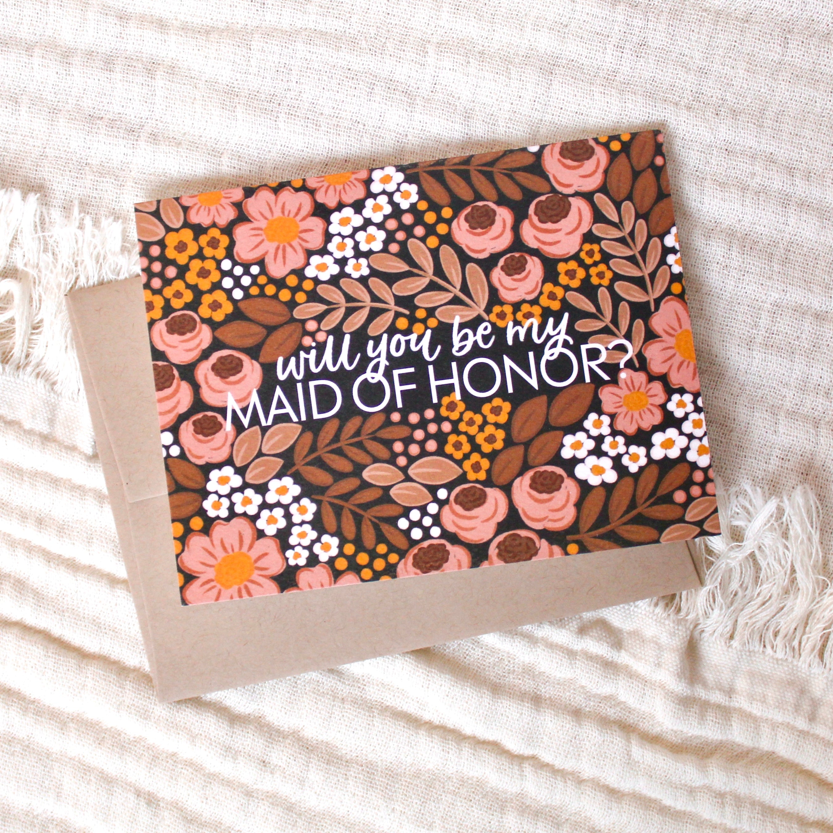 Set of 10 Bridesmaid Proposal Cards
