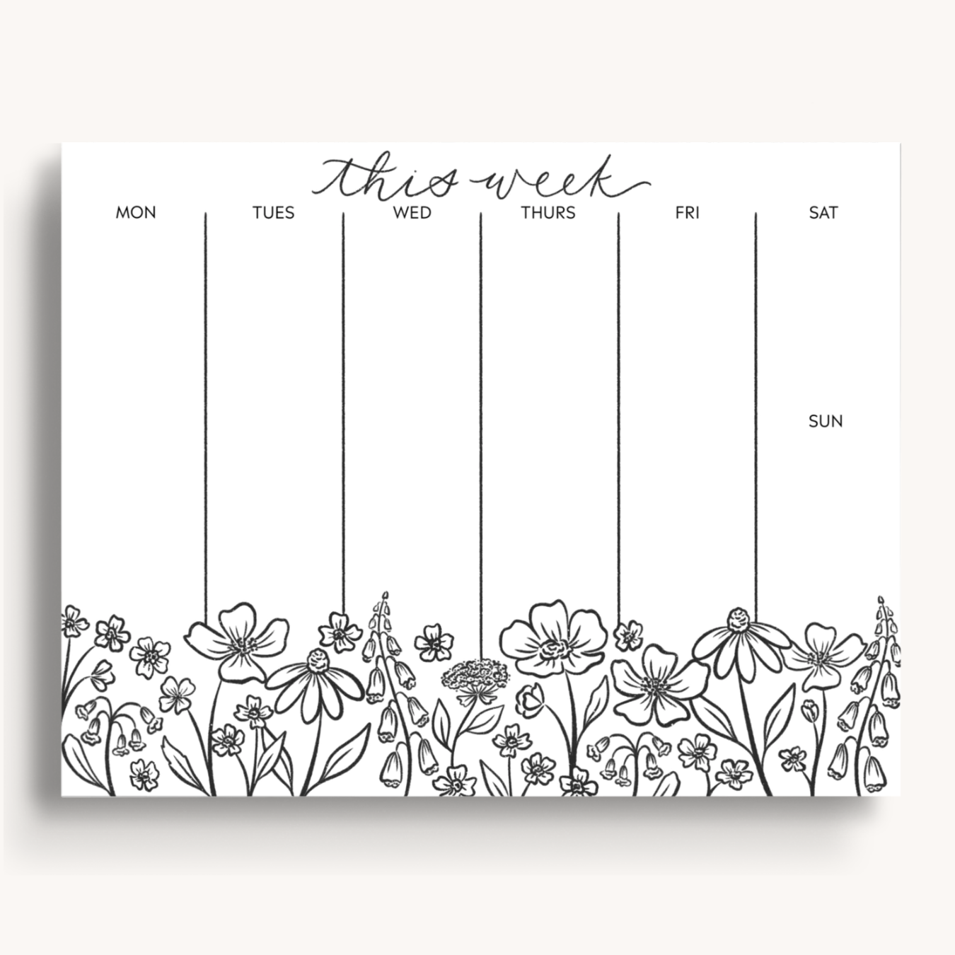 8.5x11 Weekly Planner – Limelife Planners