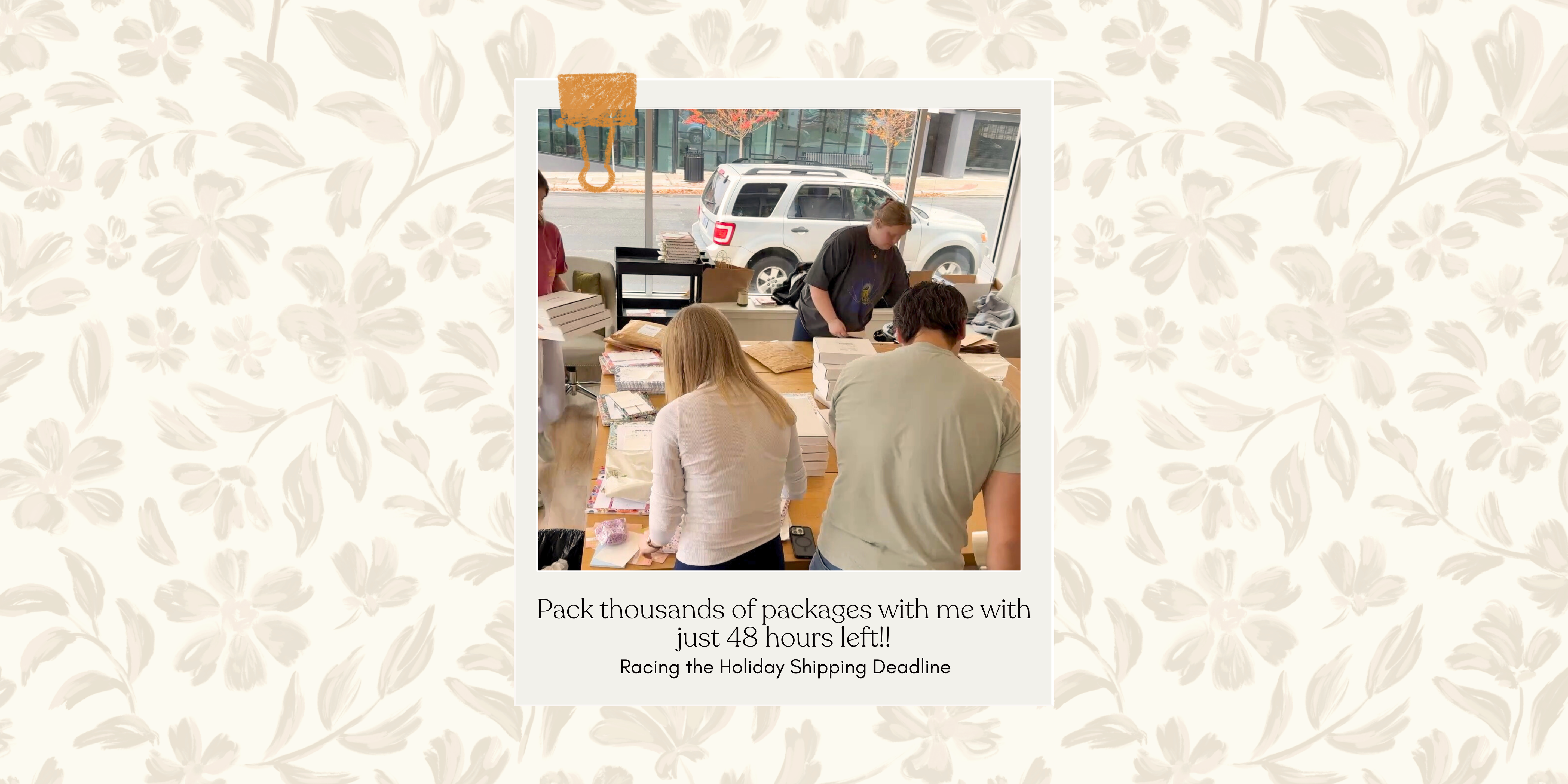 RACING THE HOLIDAY SHIPPING DEADLINE: pack thousands of packages with me with just 48 left!! DIML