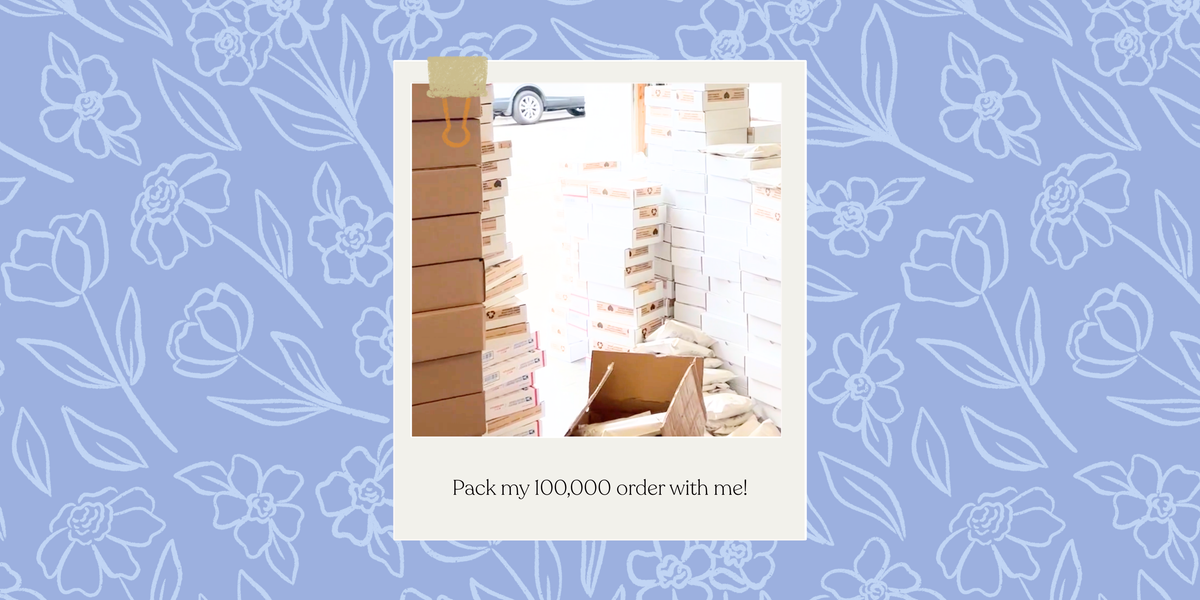 Pack my 100,000 ORDER with me!