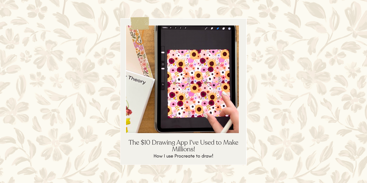 The $10 drawing app I've used to make MILLIONS! I'll show you how I use Procreate to draw