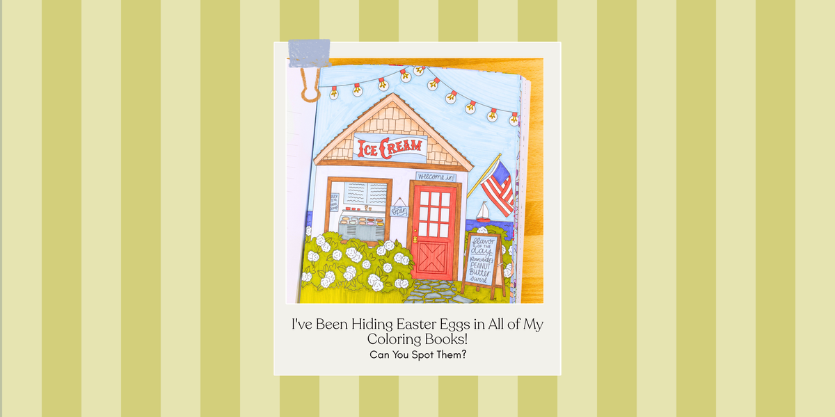 SPOILER ALERT!! I've Been Hiding Easter Eggs in All of My Coloring Books! Can You Spot Them?