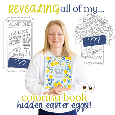 SPOILER ALERT!! I've Been Hiding Easter Eggs in All of My Coloring Books! Can You Spot Them?