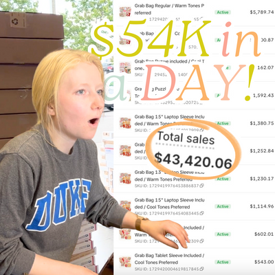 HOW I MADE $54,000 IN ONE DAY!! My best grab bag release ever