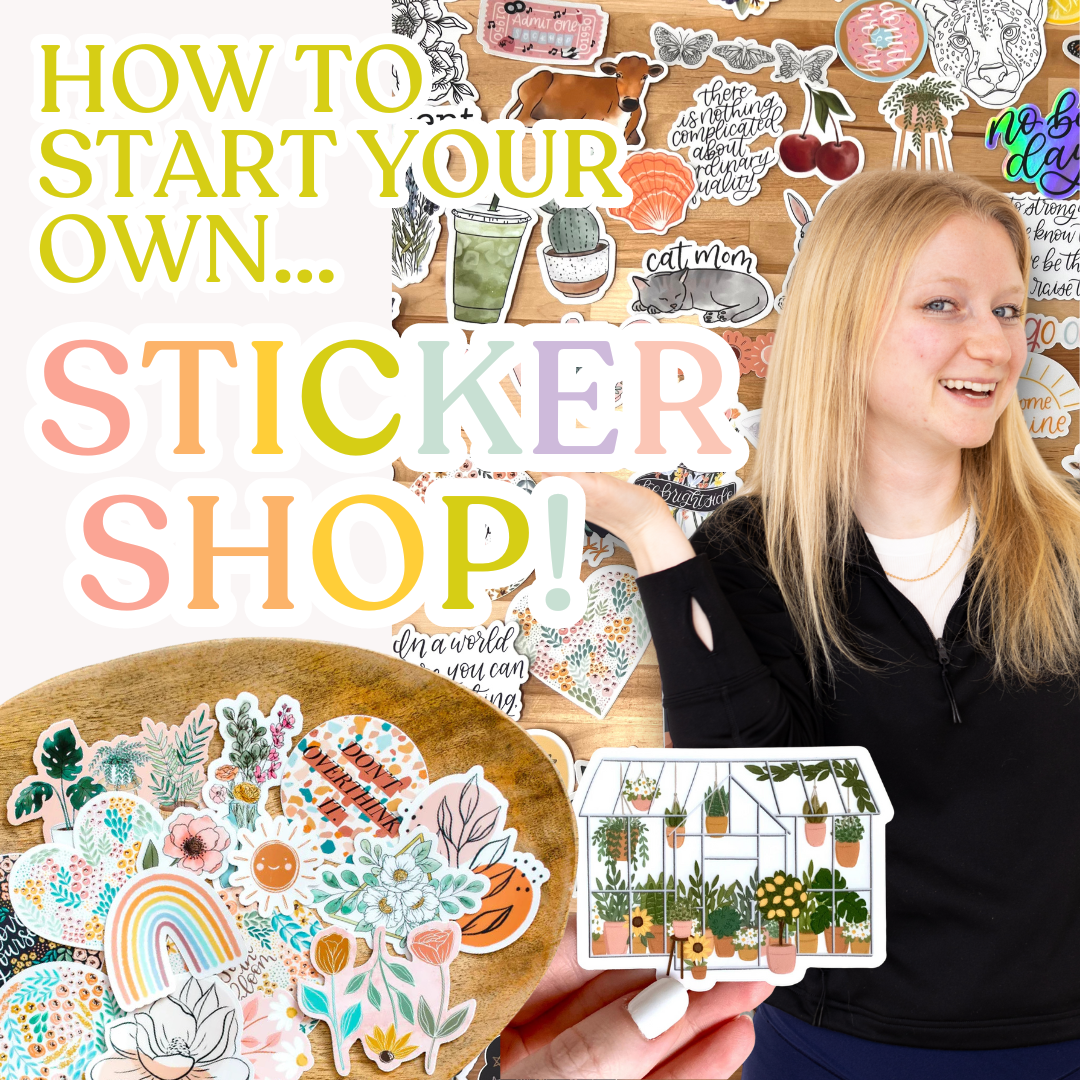 How I Started My Sticker Business Made Thousands Every Month My Tips Process Elyse How I Started My Sticker Business Made Thousands Every Month My Tips Process Elyse