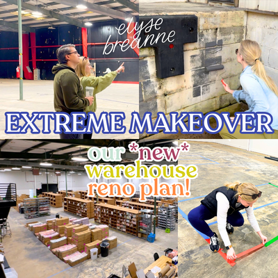 EXTREME MAKEOVER: EBD EDITION - The Full Process Of Our Warehouse Renovation!