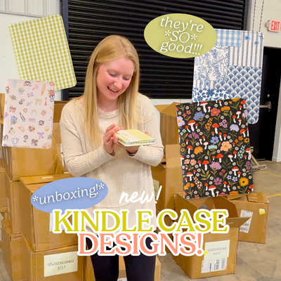 My Latest Delivery Debacle - and Seeing my BRAND NEW kindle cases for the first time!