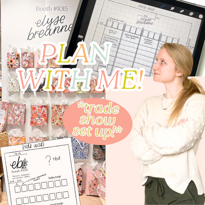 TRADE SHOW 101: PLAN WITH ME as I prep my small business for a TRADE SHOW. Set up, planning & prices