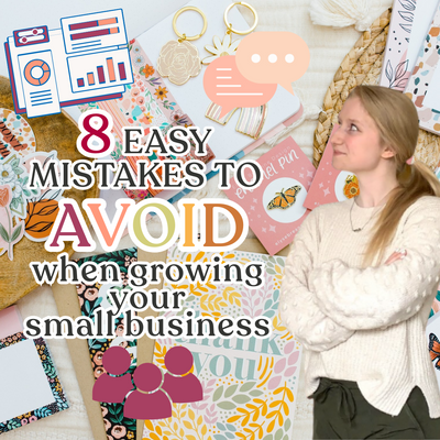 Turn Your Side Hustle Into a Multi-Million $$$ Business! 8 Mistakes to Avoid As Your Small Biz Grows
