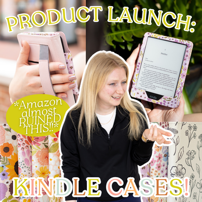 An Amazon Announcement Nearly RUINED Our Product Release! Plus - our cases for the NEW 2024 Kindles!