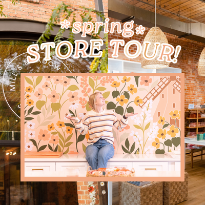 TOUR MY SHOP with me! See all of the new products at Mill & Meadow