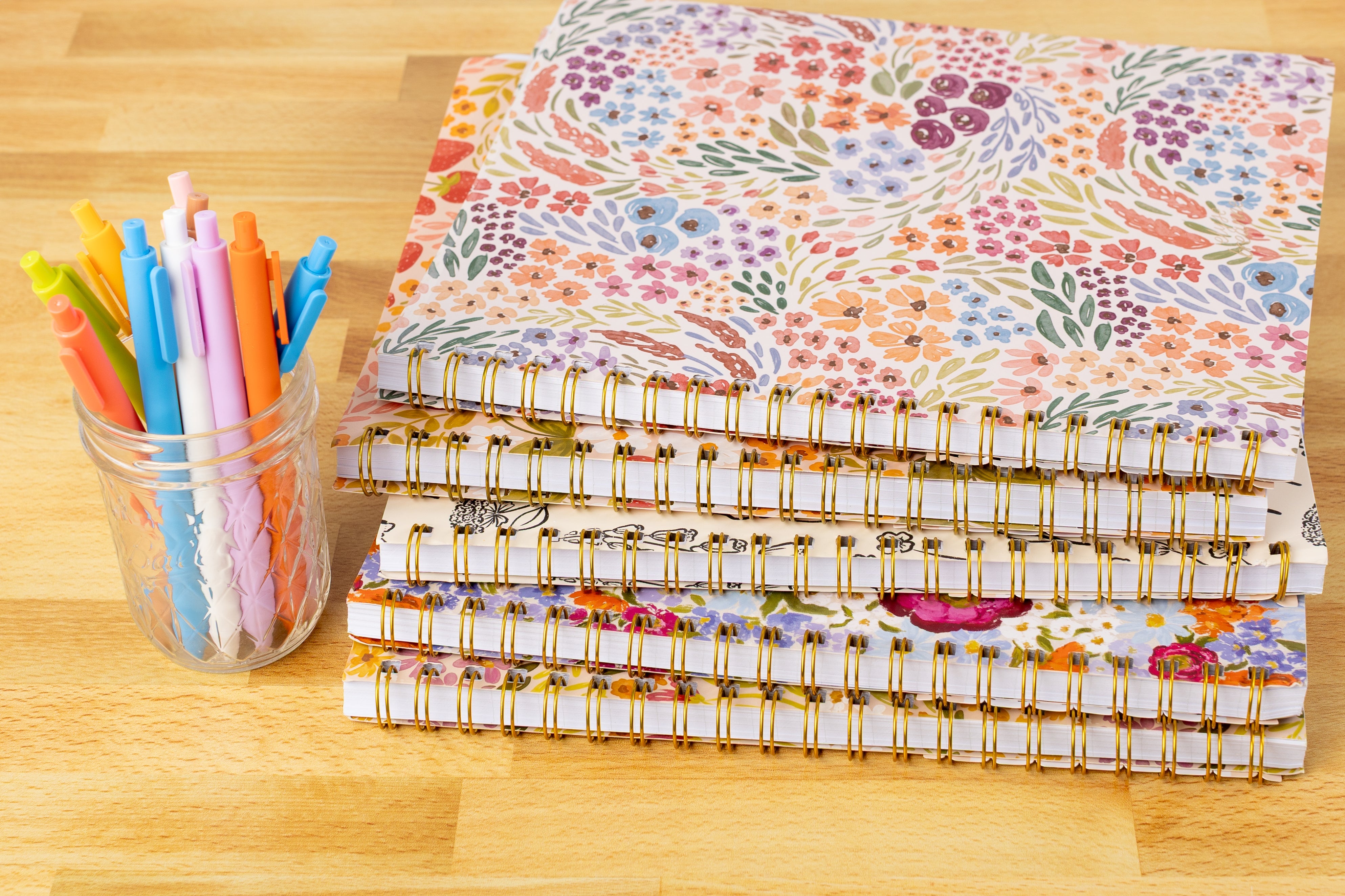 Softcover Spiral Lined Notebooks