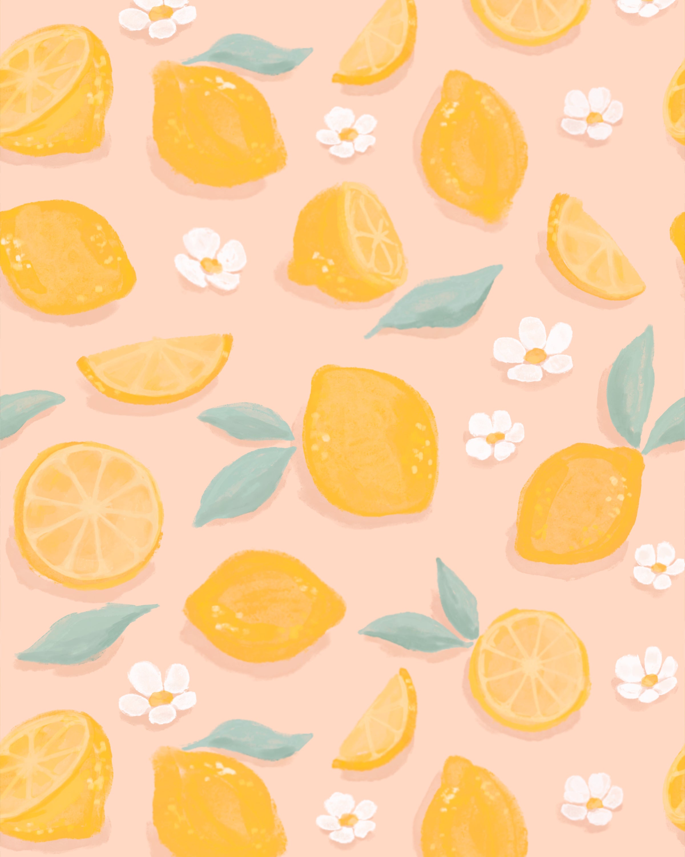 Painted Lemons