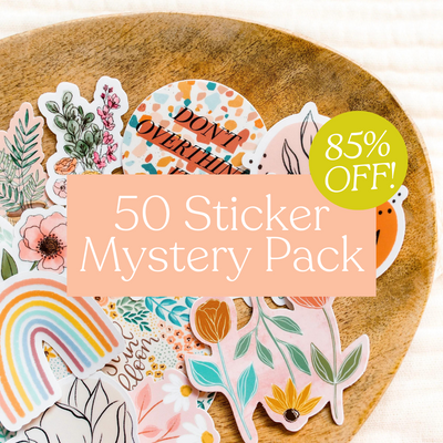 50 Sticker Mystery Pack