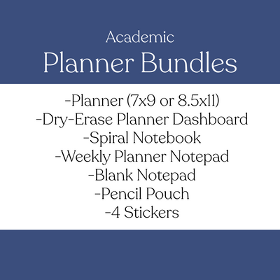 2025-2026 Academic Planner Bundle