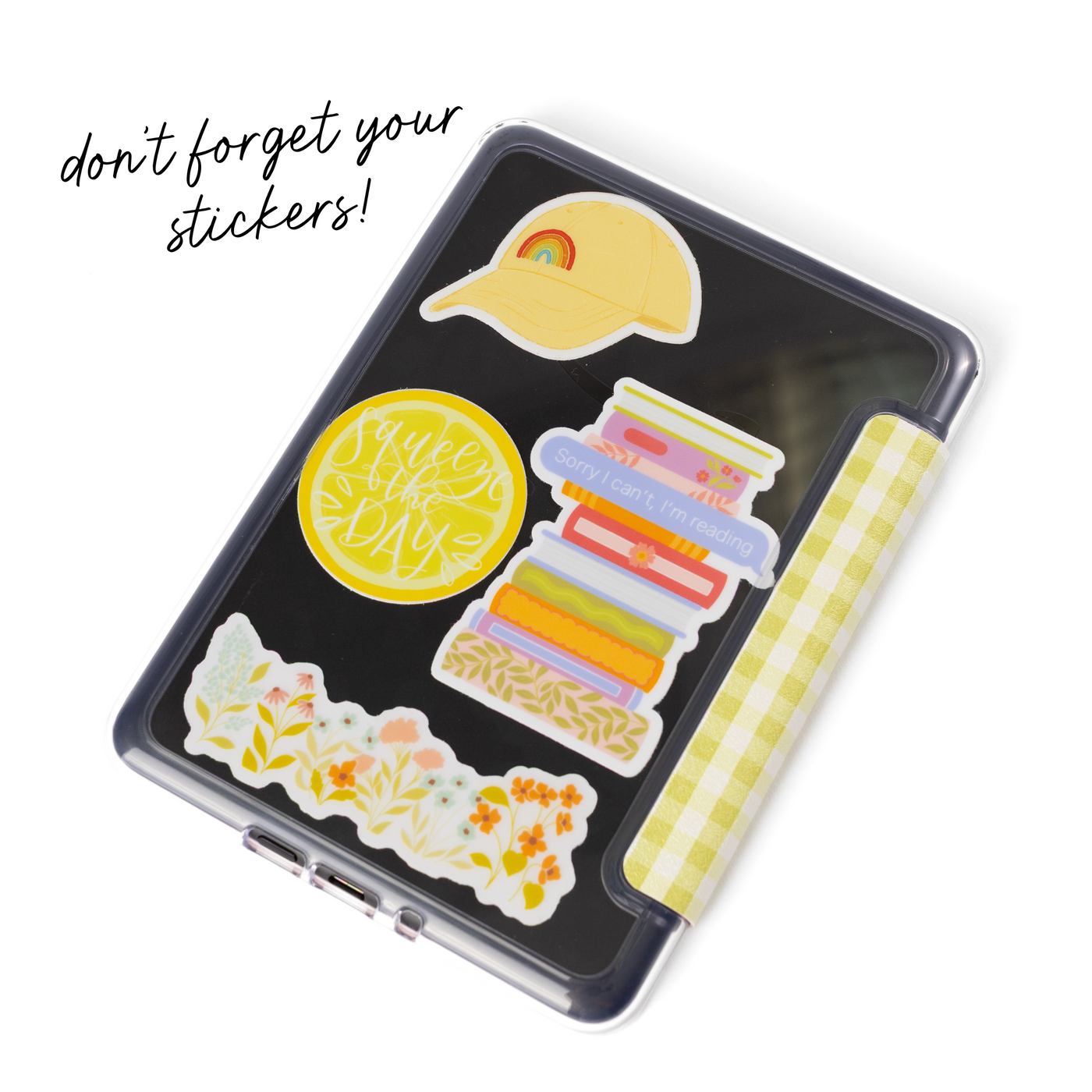 Clear Back Kindle Case