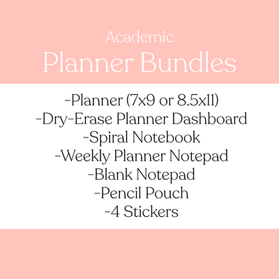 2025-2026 Academic Planner Bundle