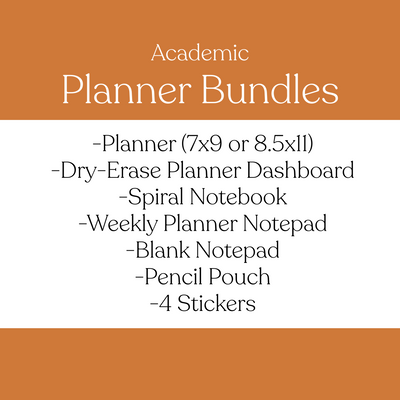 2025-2026 Academic Planner Bundle