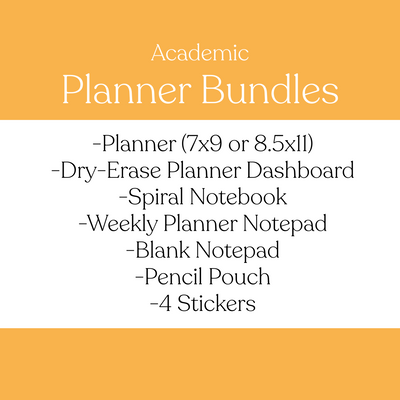 2025-2026 Academic Planner Bundle