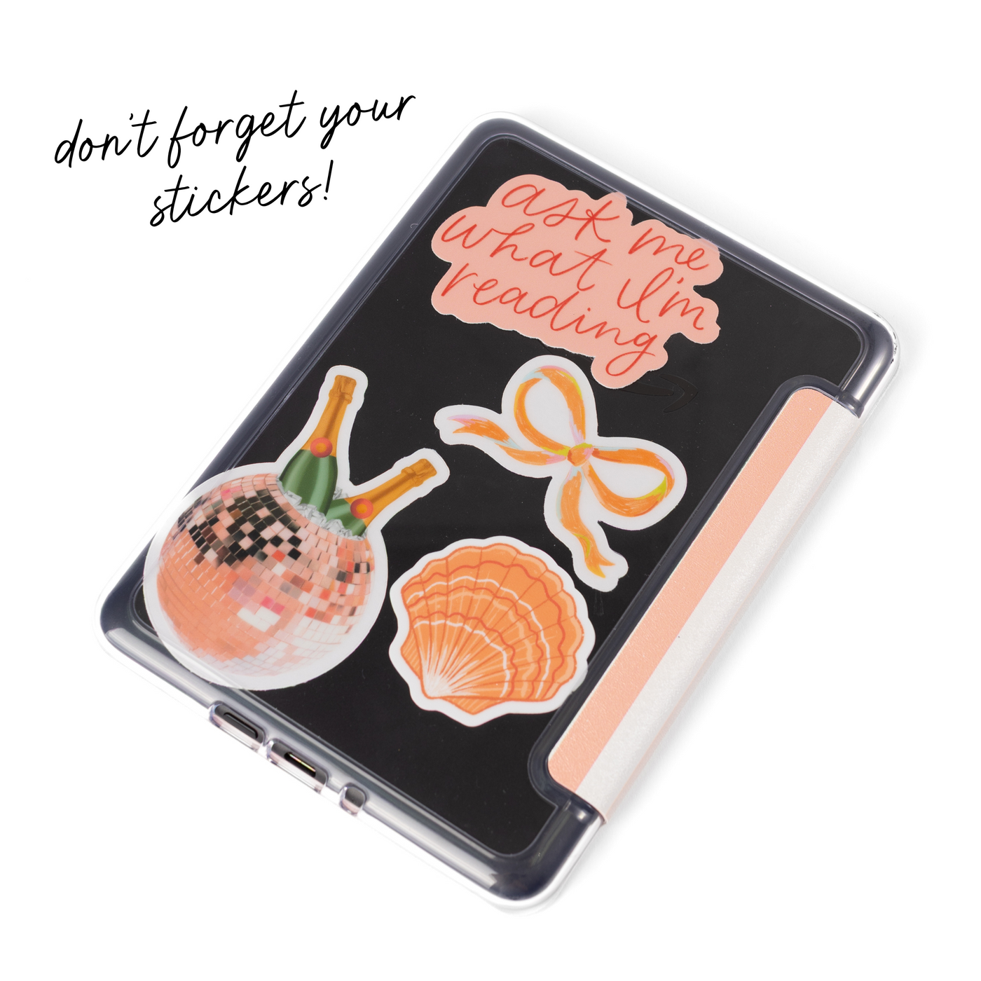 Clear Back Kindle Case