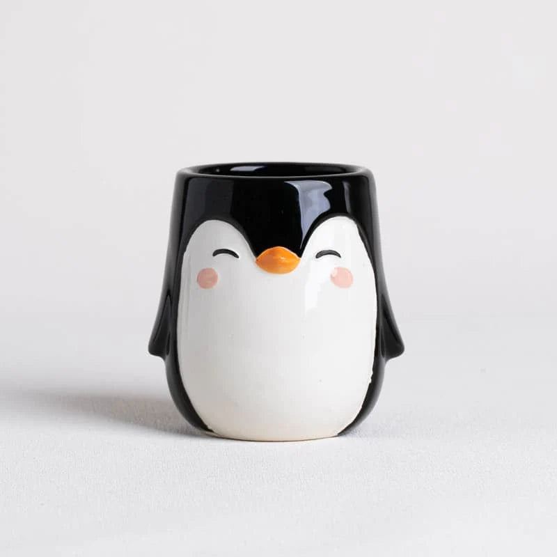 Apa la Papa Ceramic Animal Planter - Penguin