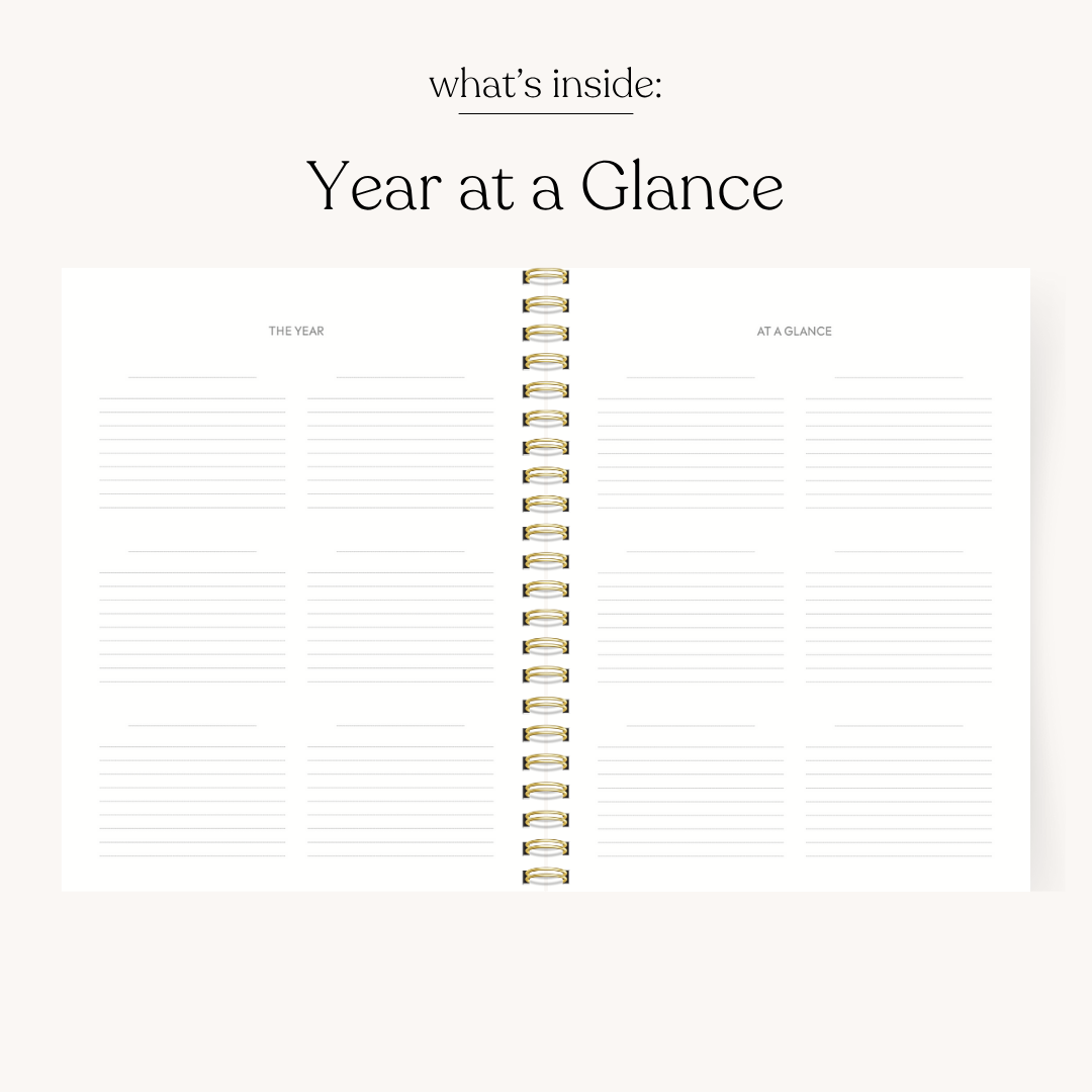 Undated Planner PREORDER SHIPS EARLY SEPTEMBER