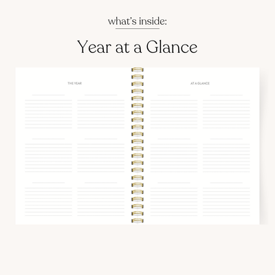 Undated Planner PREORDER SHIPS EARLY SEPTEMBER