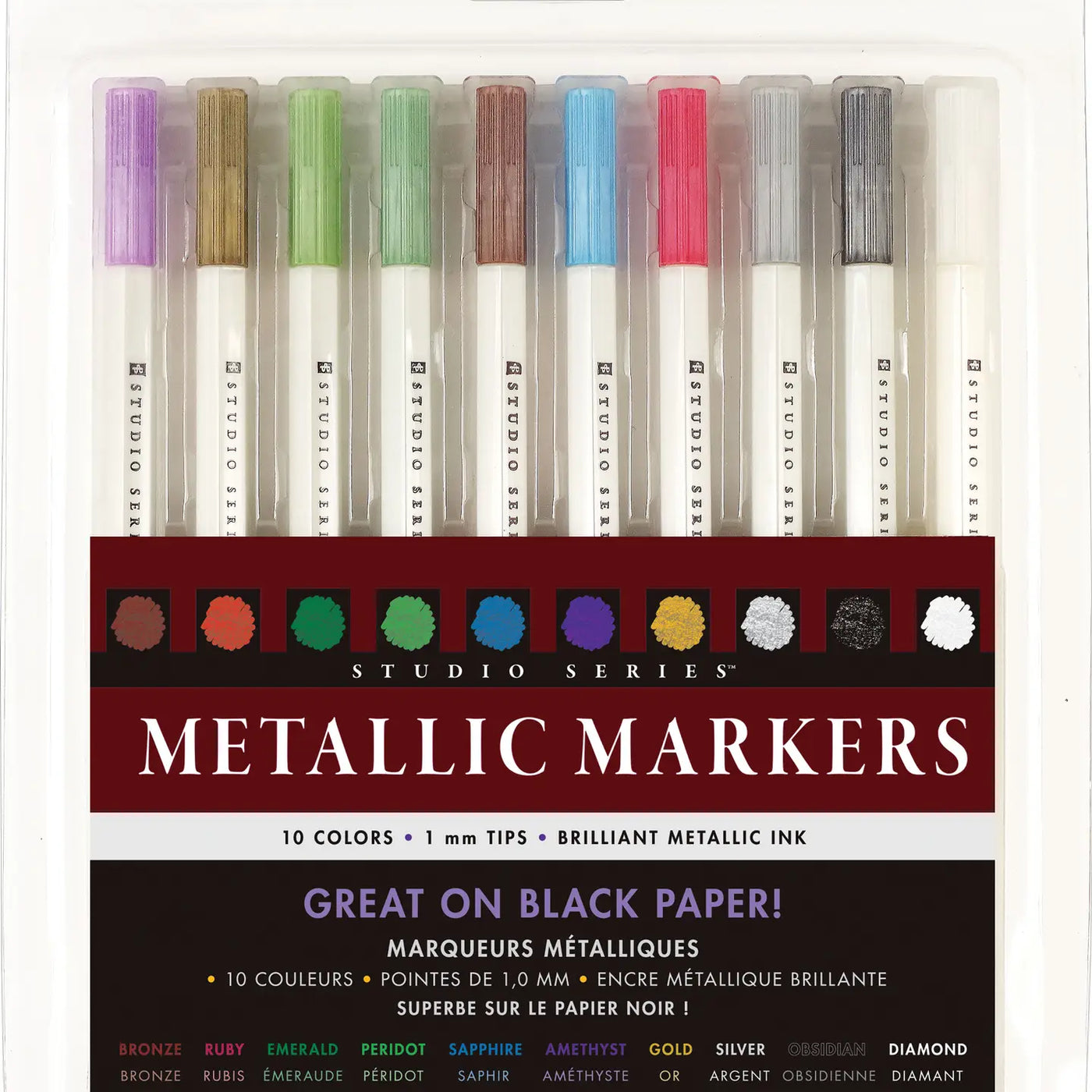 Studio Series Metallic Markers (Set of 10)