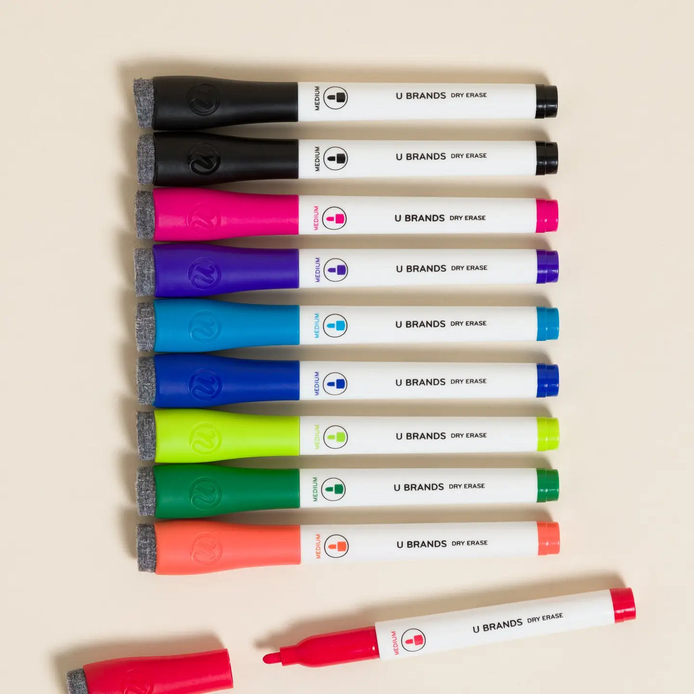 U Brands Mini Dry Erase Markers, Set of 6