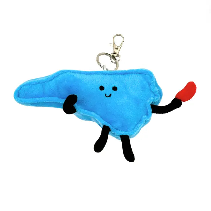 North Carolina Plush Bag Charm/Keychain