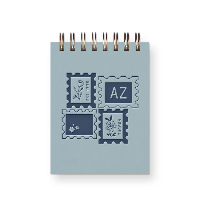 Durham NC Stamp Mini Jotter Notebook