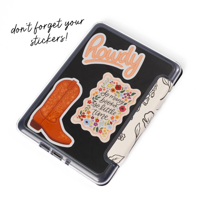 Clear Back Kindle Case