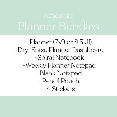 2025-2026 Academic Planner Bundle