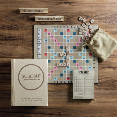 Vintage Bookshelf Game - Scrabble