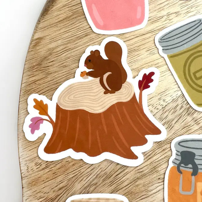 Waterproof Vinyl Sticker 2.5x2.5"