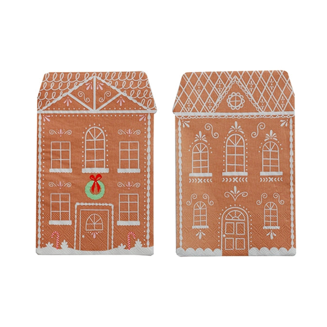 Tall Gingerbread House Guest Napkins