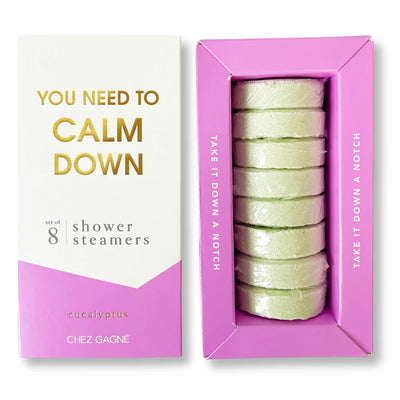 You Need to Calm Down Set of 8 Shower Steamers - Eucalyptus