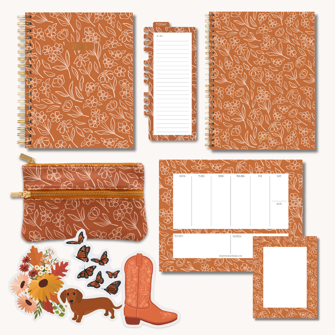 2026 Yearly Planner Bundle