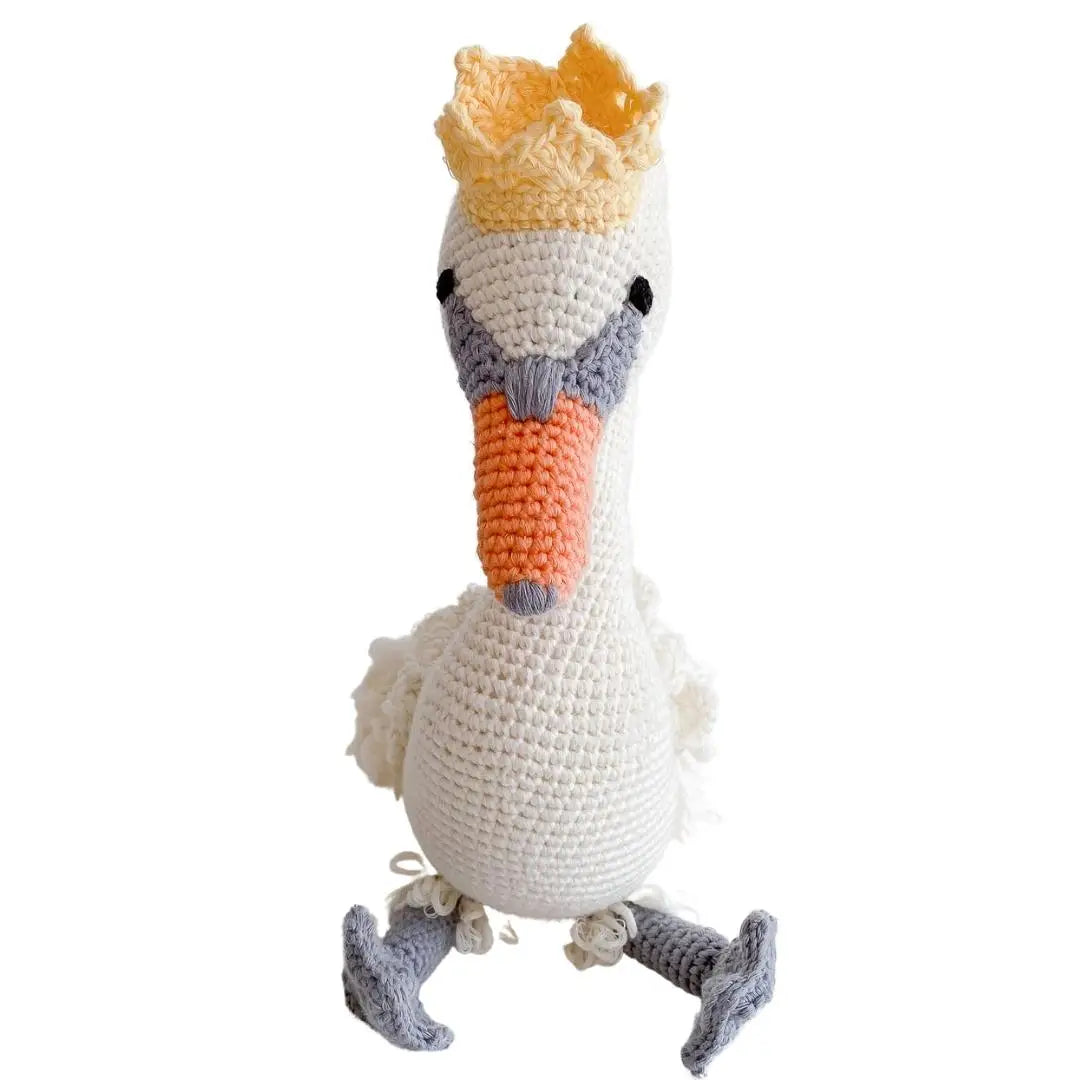 Swan Crochet Stuffed Animal