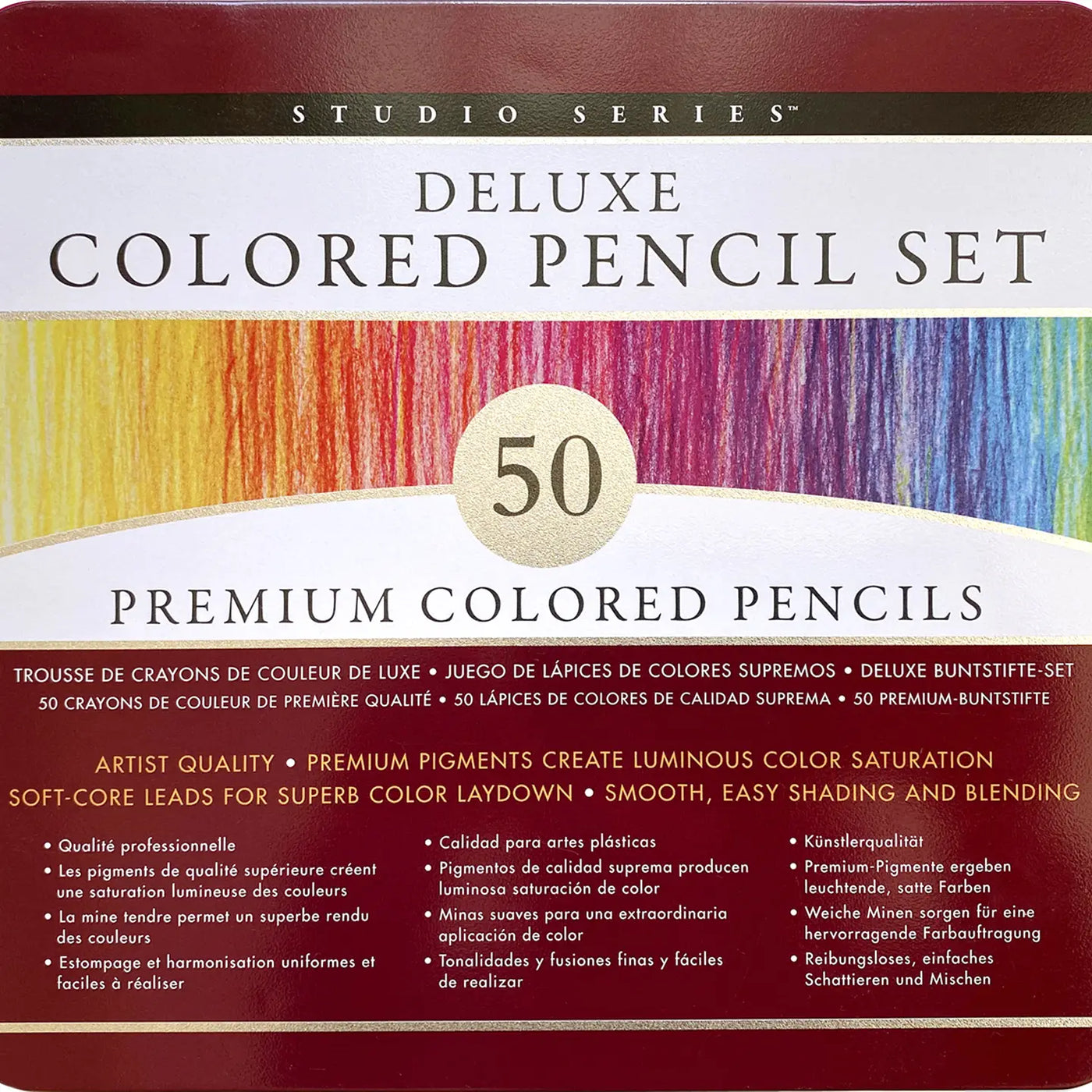 Studio Series Deluxe Colored Pencil Set (Set of 50)